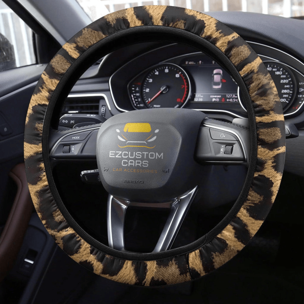 skinny cheetah anime steering wheel cover custom cheetah car accessories qb8ki