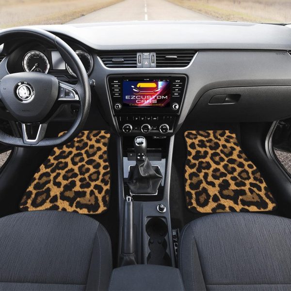 skinny cheetah car floor mats custom cheetah car accessories fqehs