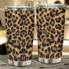 Skinny Cheetah Car Tumbler Cup Custom Cheetah Car Accessories