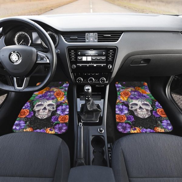 Starry Souls Car Floor Mats Scary Night Abstract Painting
