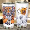 Skull x Tiger Car Tumbler Cup Custom Tiger Car Accessories