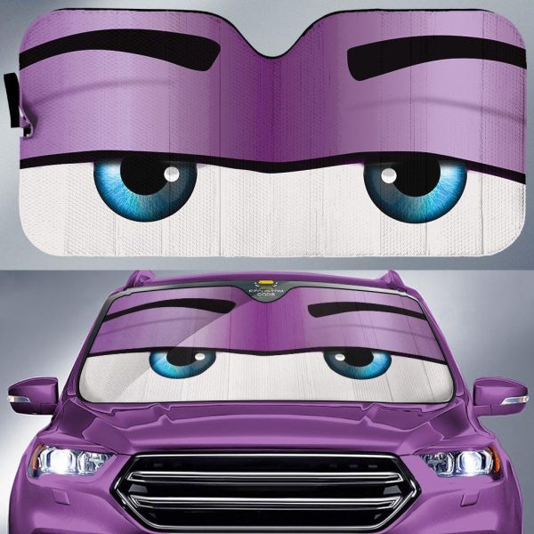 sleepy eyes cartoon custom car windshield sunshades evicl