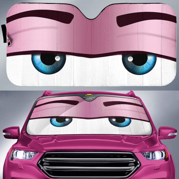 sleepy eyes cartoon custom car windshield sunshades zgvyw