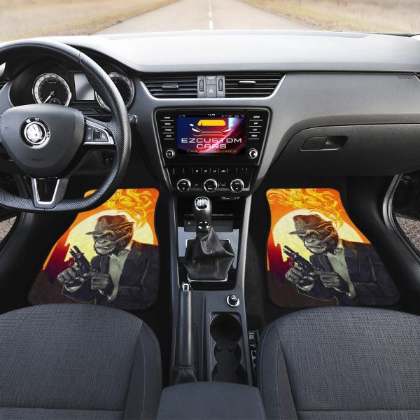 smoke monkey car floor mats custom animal car accessories xmbli