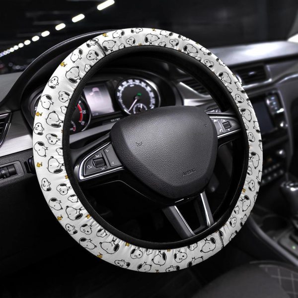Snoopy Anime Steering Wheel Cover Snoopy Anime Steering Wheel Cover