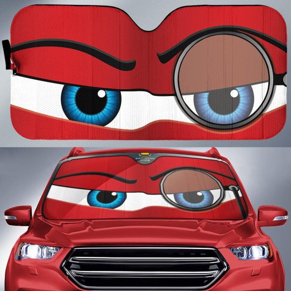 Snooty monocle Eyes Cartoon Custom Car Windshield Sunshades Snooty monocle Eyes Cartoon Custom Car Windshield Sunshades