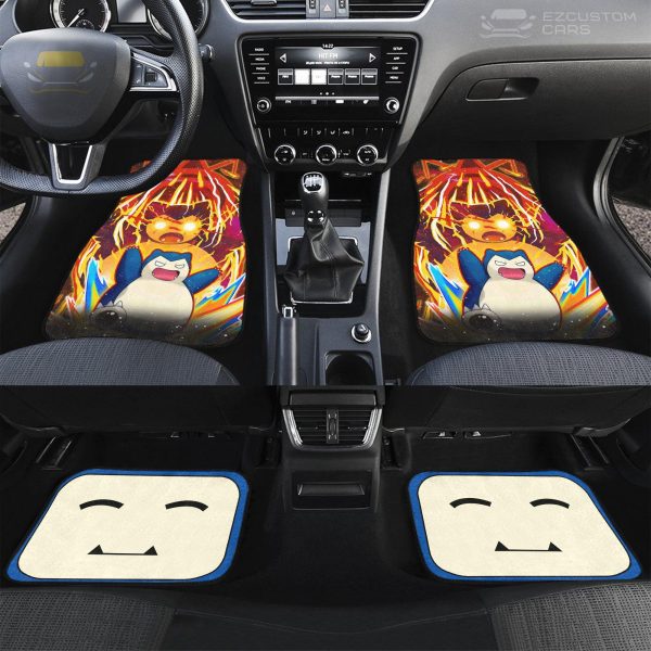 snorlax pokemon car floor mats custom anime car accessories iojw0