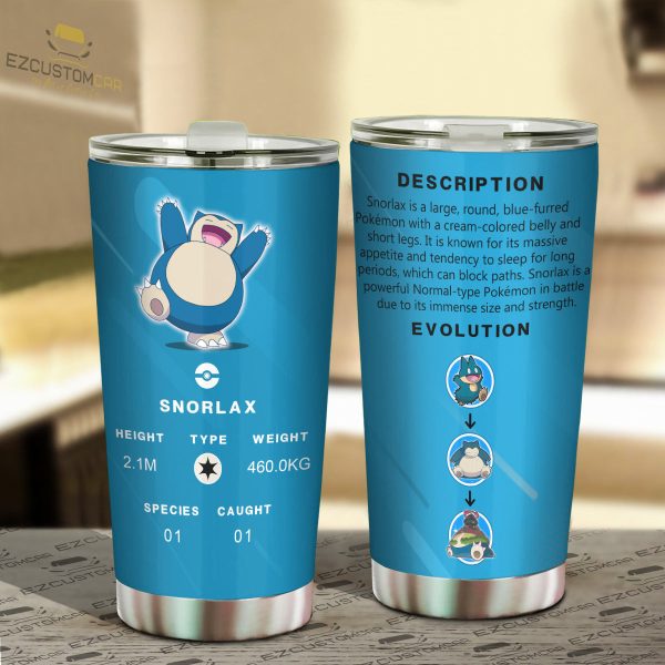 Snorlax Travel Mug – Gift Idea for Pokemon fans