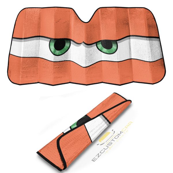 snot rod pixar cars eyes windshield sunshade xfwvm