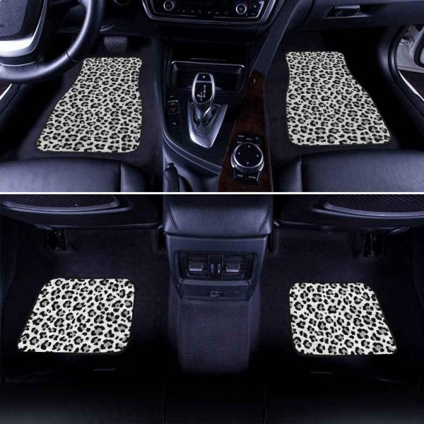 Leopard Skin Pattern Car Floor Mats