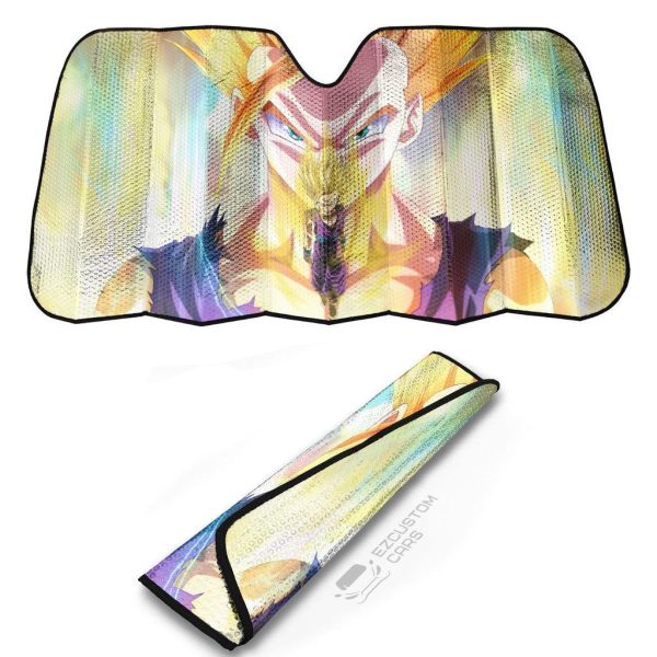 son gohan custom car sun shade dragon ball super anime car accessories awvot