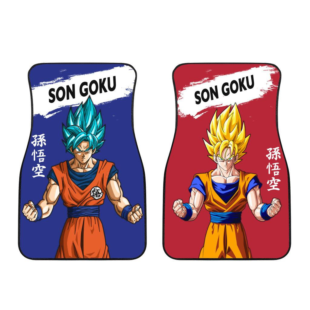 Son Goku Car Floor Mats Custom Anime Dragon Ball Car Accessories Son Goku Car Floor Mats Custom Anime Dragon Ball Car Accessories