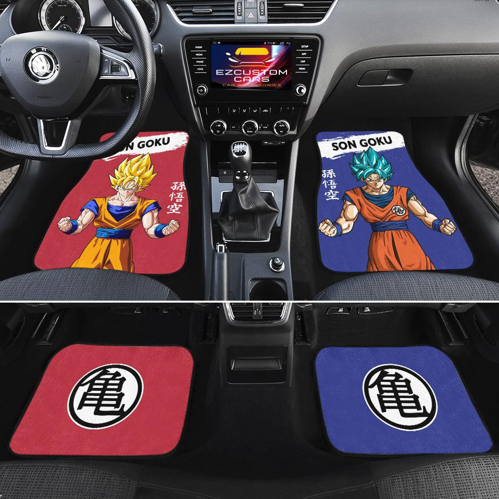 Son Goku Car Floor Mats Custom Anime Dragon Ball Car Accessories Son Goku Car Floor Mats Custom Anime Dragon Ball Car Accessories