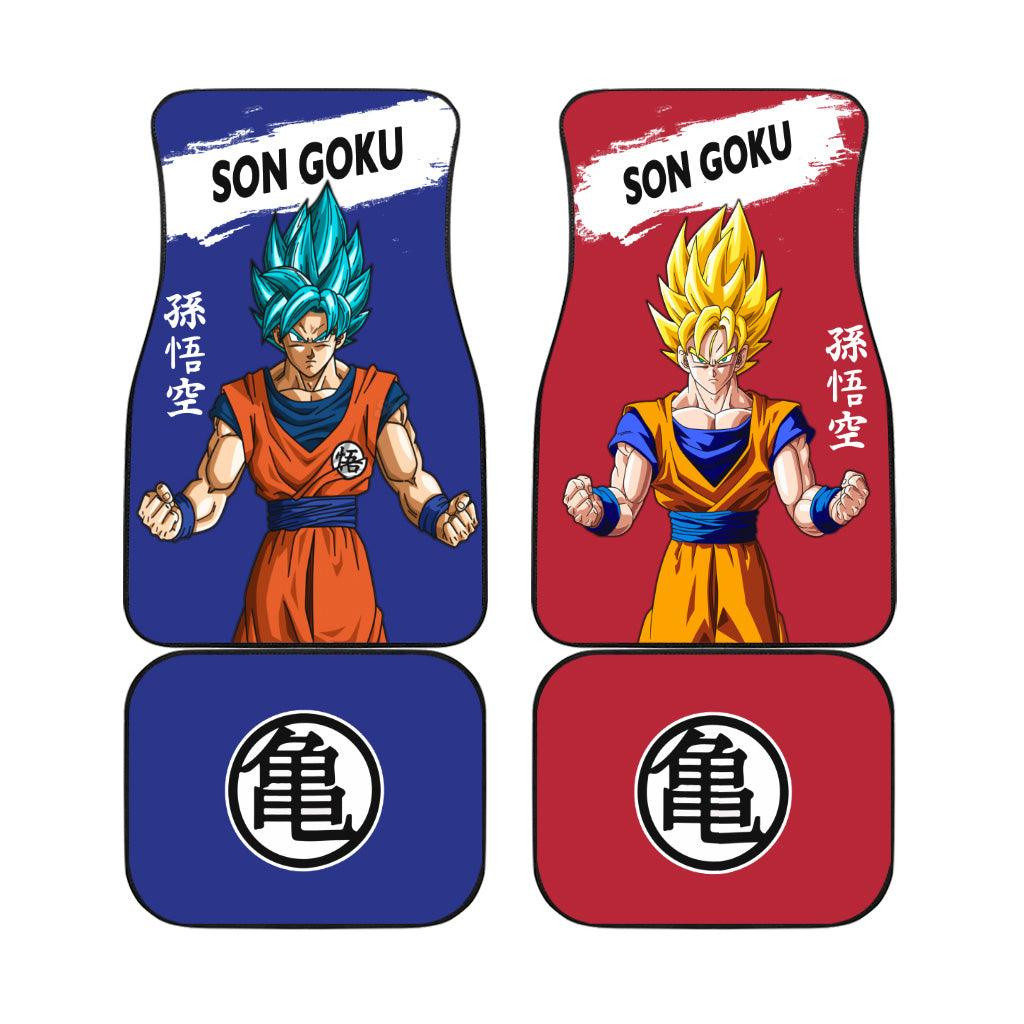 Son Goku Car Floor Mats Custom Anime Dragon Ball Car Accessories Son Goku Car Floor Mats Custom Anime Dragon Ball Car Accessories