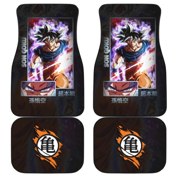 Vegeta and Son Goku Car Floor Mats Custom Anime Dragon Ball Z Car Accessories