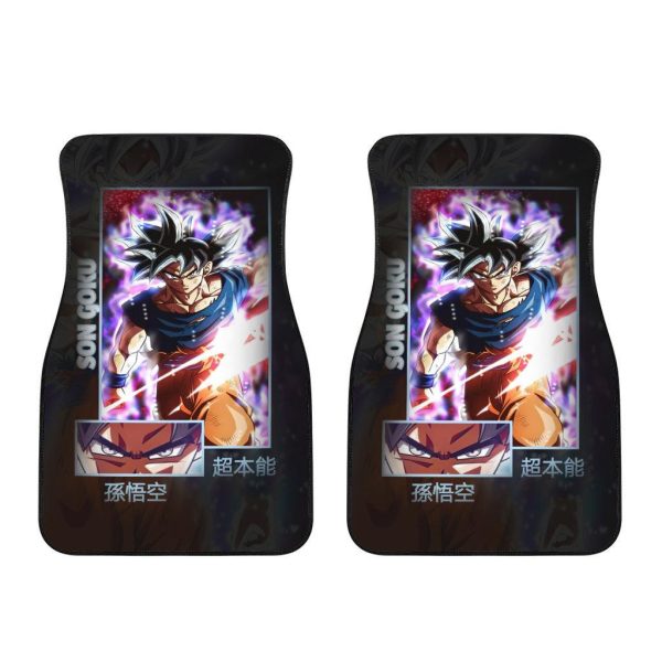 son goku car floor mats custom dragon ball anime car accessories lannm