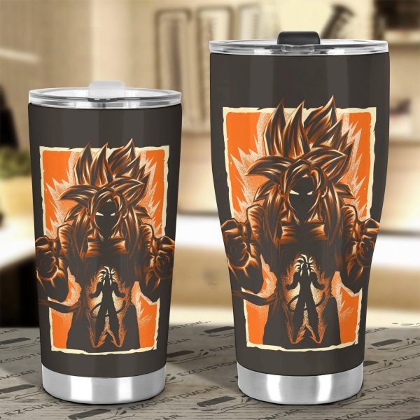 son goku car tumbler cup custom dragon ball anime car accessories 60cbp