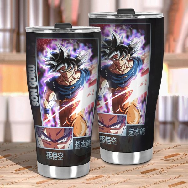son goku car tumbler cup custom dragon ball anime car accessories gezju