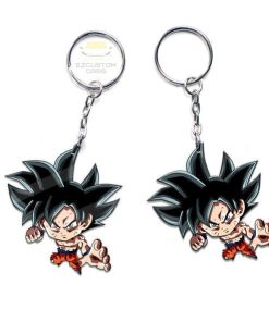 son goku classic keychains custom anime dragon ball car accessories 3m77a
