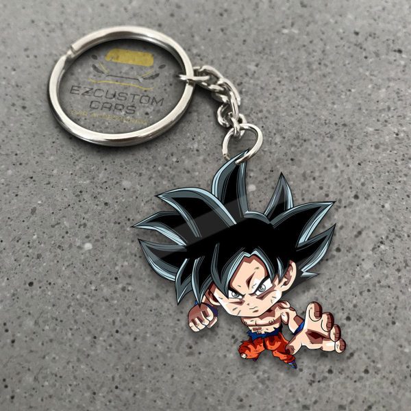 Son Goku Kid Keychains Custom Dragon Ball Anime Car Accessories