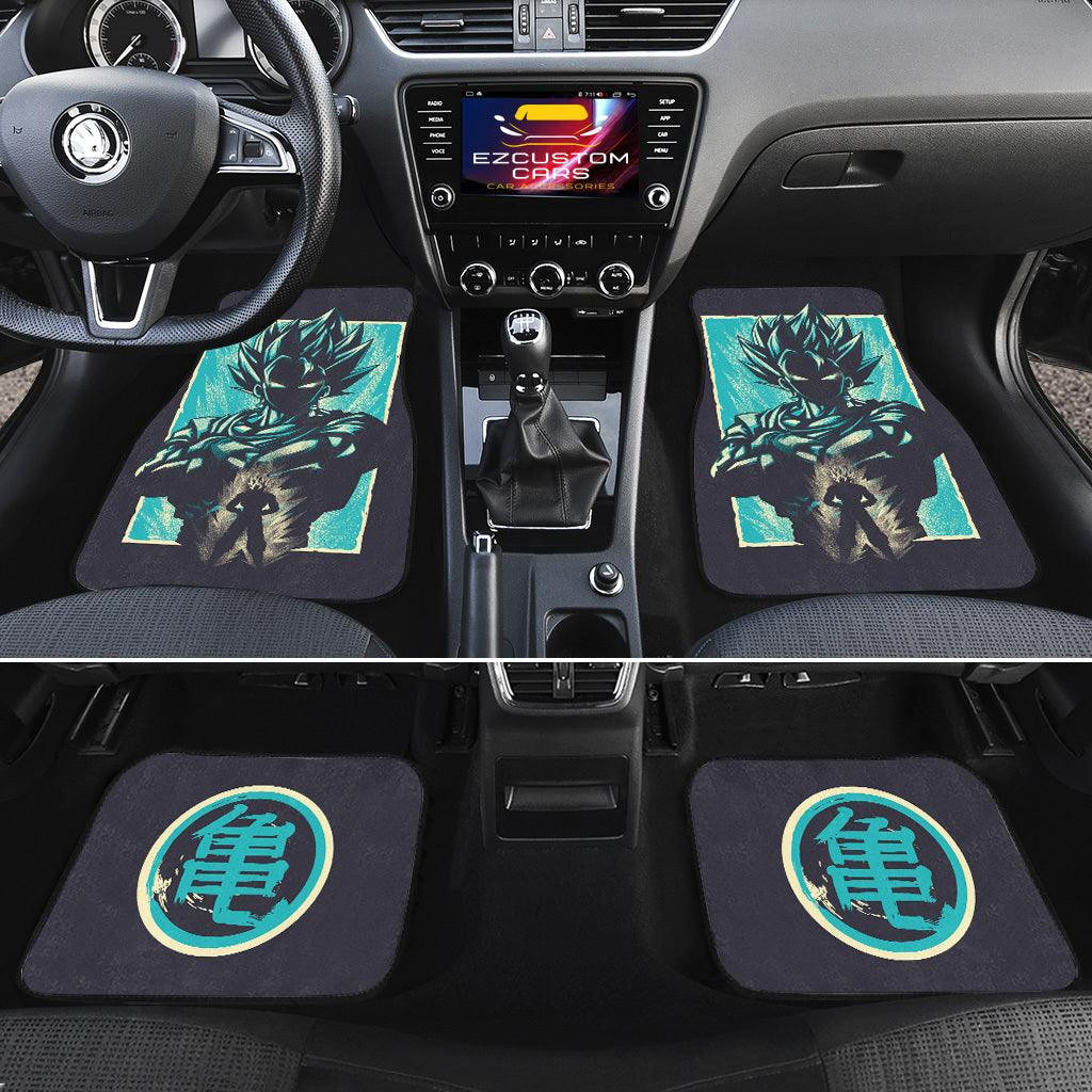 Son Goku Dragon Ball Car Floor Mats Anime Car Decor Son Goku Dragon Ball Car Floor Mats Anime Car Decor