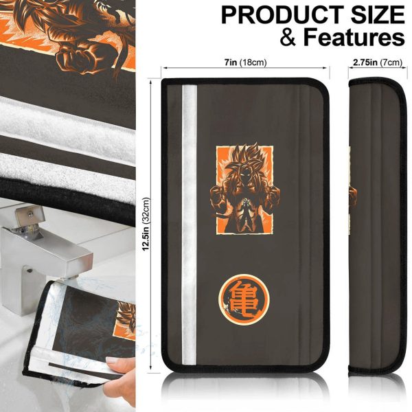 son goku dragon ball z seat belt covers 5tksb