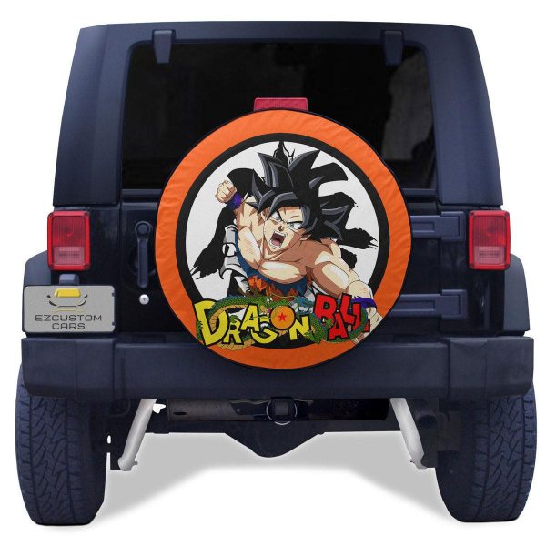 Son Goku Spare Tire Cover Custom Dragon Ball Anime Car Accessories