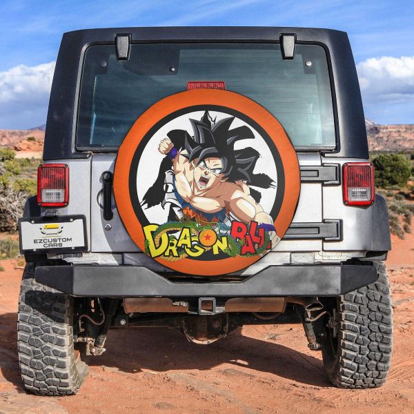 Son Goku Spare Tire Cover Custom Dragon Ball Anime Car Accessories