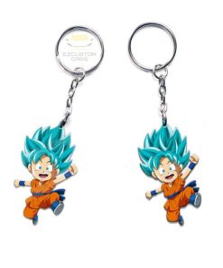 son goku super saiyan blue keychains custom dragon ball anime car accessories 65ubi