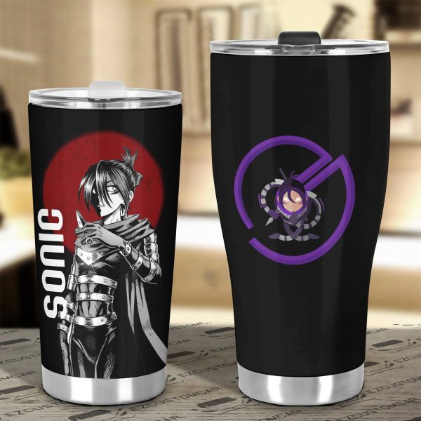 sonic car tumbler cup custom anime one punch man car accessories fznrb