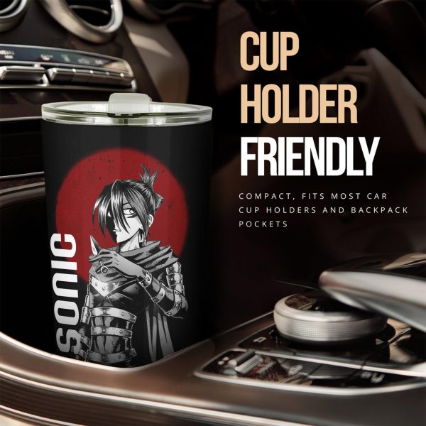 sonic car tumbler cup custom anime one punch man car accessories mvrys