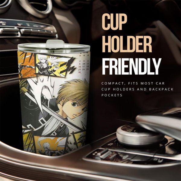 sougo okita gintama car tumbler cup anime car accessories mixed manga style d20ve
