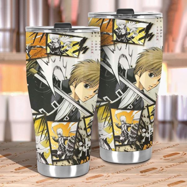 sougo okita gintama car tumbler cup anime car accessories mixed manga style nayvc