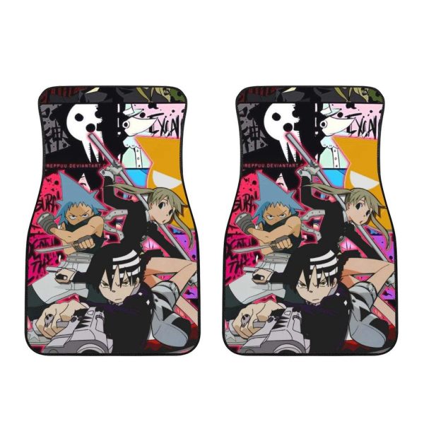 Soul Eater Car Floor Mats Soul Eater Anime Car Accessories Fan Gift