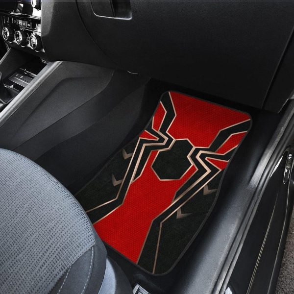 spider hero uniform car floor mats pcjlq