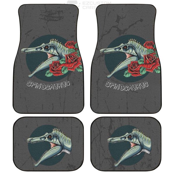 spinosaurus car floor mats custom dinosaur car accessories 9cdvs