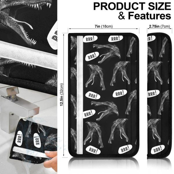 spinosaurus seat belt covers dinosaur car accessories y6rlv