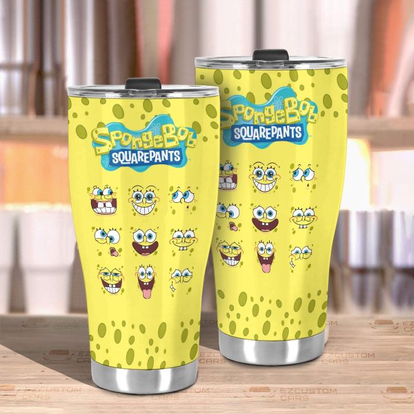 spongebob squarepants tumbler cup custom anime car accessories drzgf