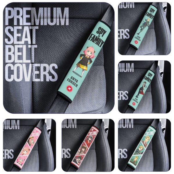 Yor Forger Seat Belt cover – Custom Spy x Family Anime Car Accessories