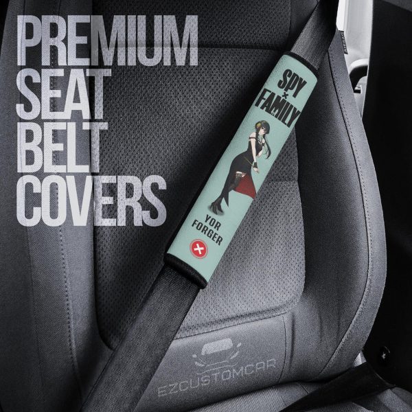 spy x family custom car seat belt covers perfect accessory for anime fans wm6q5