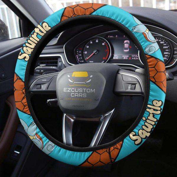 squirtle pokemon anime steering wheel cover puhov