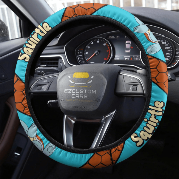 squirtle pokemon anime steering wheel cover uaupm