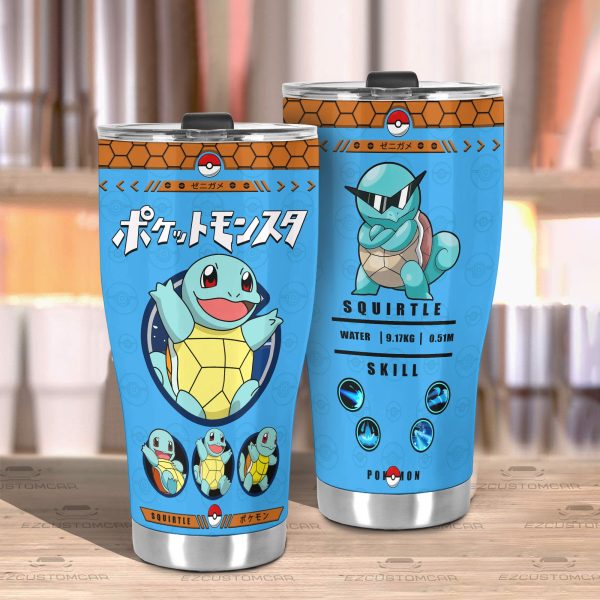 squirtle travel mug ideal tumbler for your pokemon collections ijhee