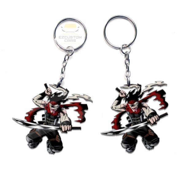 stain keychains custom my hero academia anime car accessories d7oe9