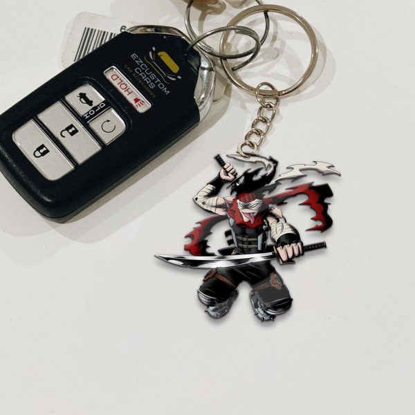 Stain Keychains Custom My Hero Academia Anime Car Accessories