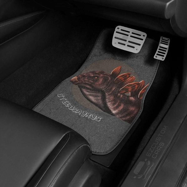 stegosaurus car floor mats custom dinosaur car accessories g12nk