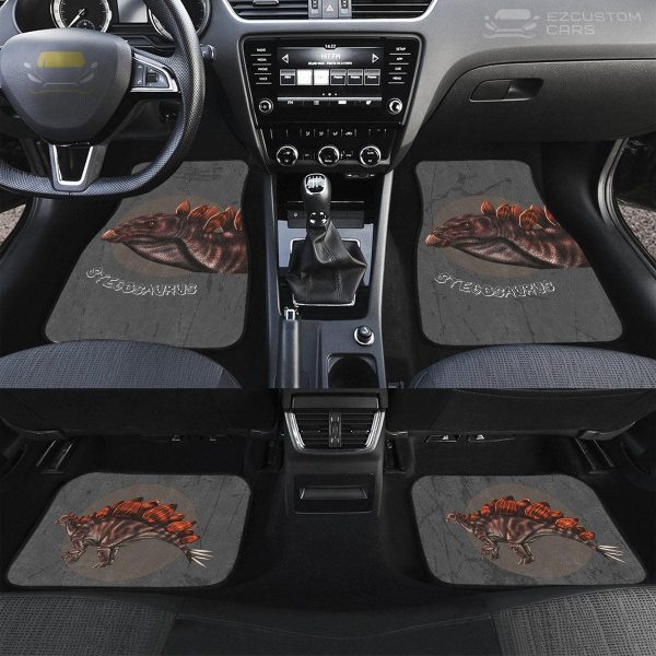 Stegosaurus Car Floor Mats Custom Dinosaur Car Accessories
