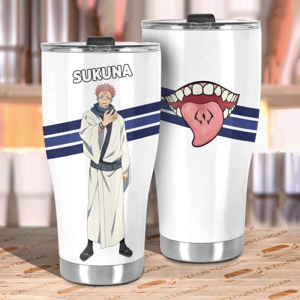 sukuna car tumbler cup custom anime jujutsu kaisen car accessories 173nf