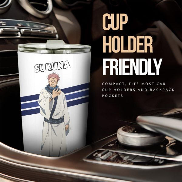 Sukuna Car Tumbler Cup Custom Anime Jujutsu Kaisen Car Accessories