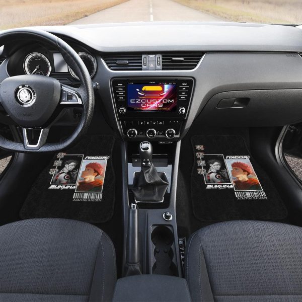 sukuna custom jujutsu kaise anime car floor mats 9yula